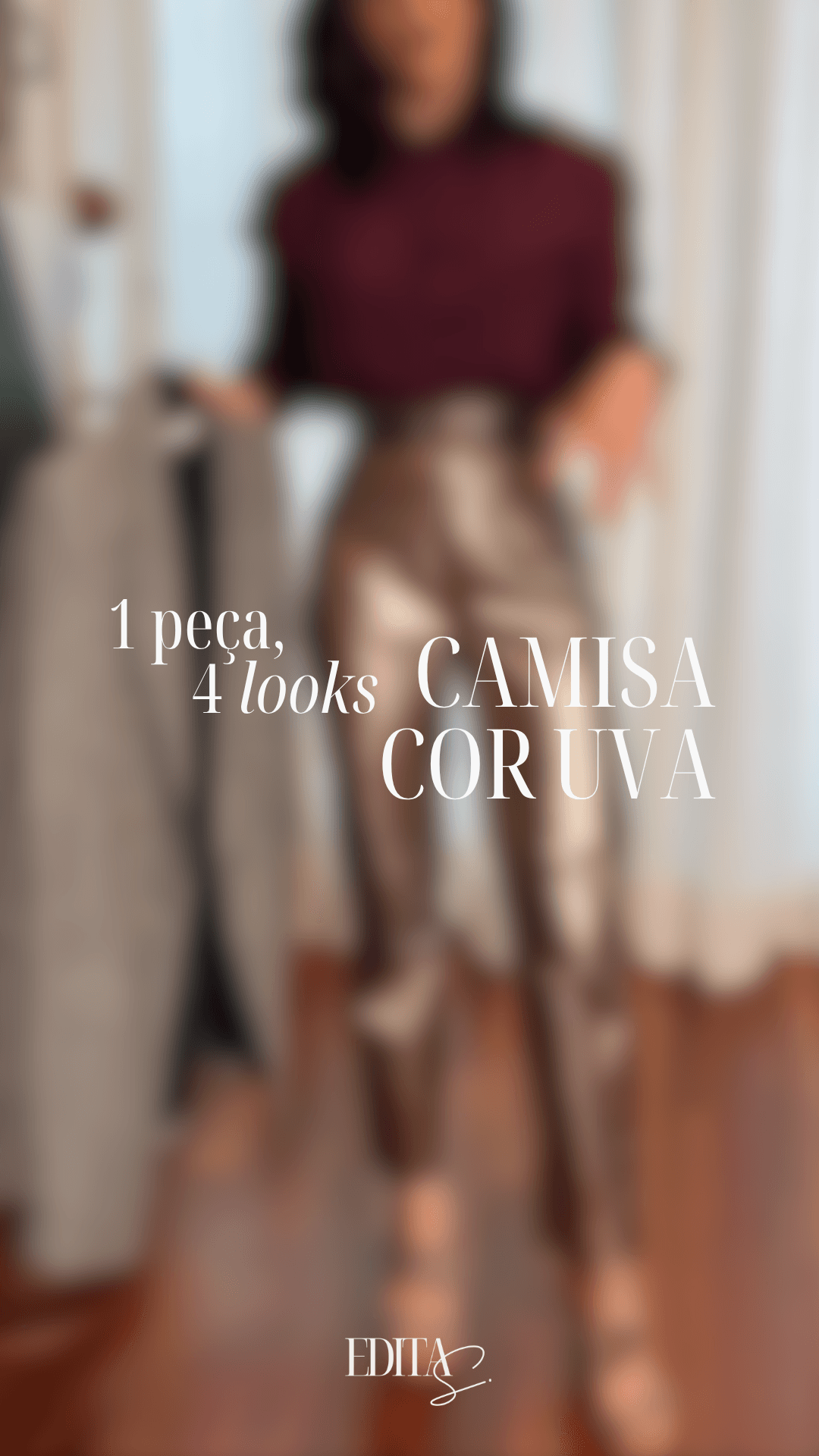 1 peça, 4 looks